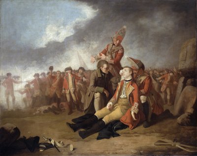 The Death of General Wolfe by Edward Penny